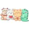 Cute Cartoon Toilet Deodorizer Stickers Felt Bathroom Deodorant Stickers Aromatherapy Fresheners 0