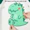 Cute Cartoon Toilet Deodorizer Stickers Felt Bathroom Deodorant Stickers Aromatherapy Fresheners 3
