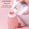 2 In 1 Travel Shampoo Bottle With Brush Leakproof Silicone Squeeze Dispenser 8