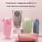 2 In 1 Travel Shampoo Bottle With Brush Leakproof Silicone Squeeze Dispenser 10