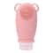 2 In 1 Travel Shampoo Bottle With Brush Leakproof Silicone Squeeze Dispenser 6
