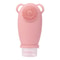 2 In 1 Travel Shampoo Bottle With Brush Leakproof Silicone Squeeze Dispenser 6