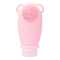 2 In 1 Travel Shampoo Bottle With Brush Leakproof Silicone Squeeze Dispenser 4