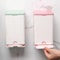 Wall Mounted Bathroom Organizer With Lid Multi Compartment Sanitary Storage Box 0