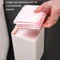 Wall Mounted Bathroom Organizer With Lid Multi Compartment Sanitary Storage Box 2