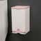 Wall Mounted Bathroom Organizer With Lid Multi Compartment Sanitary Storage Box 7