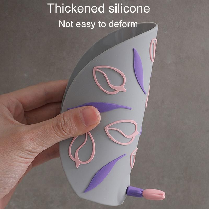 Universal Silicone Sink Drain Cover Hair Catcher Odor Seal Floor Drain Protector 9