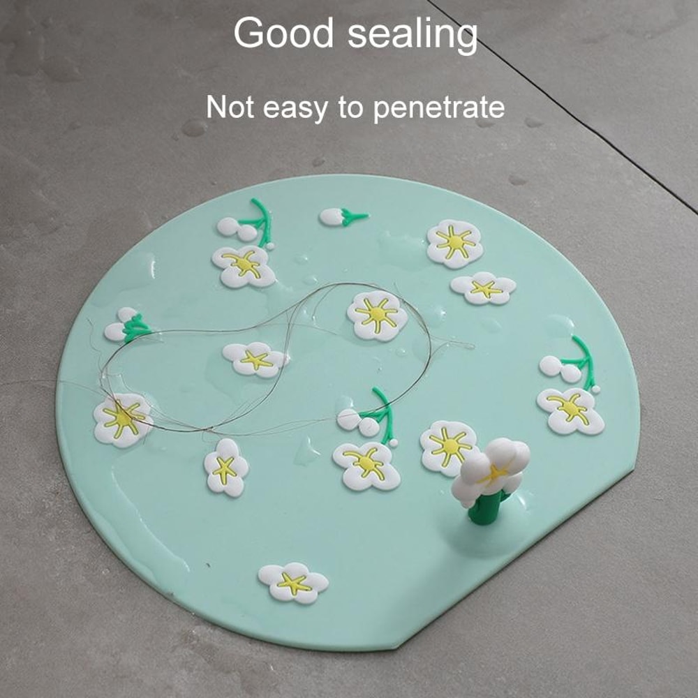 Universal Silicone Sink Drain Cover Hair Catcher Odor Seal Floor Drain Protector 7