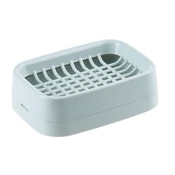dual layer self draining soap holder bathroom soap dish box
