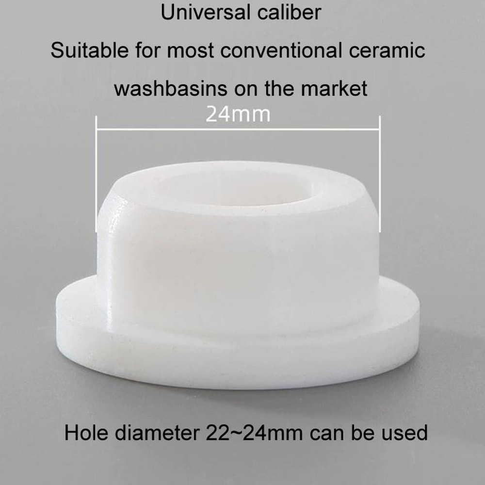 Universal Silicone Wash Basin Overflow Plug Caps Leak Proof Sink Hole Covers 3