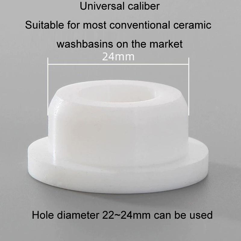 Universal Silicone Wash Basin Overflow Plug Caps Leak Proof Sink Hole Covers 3