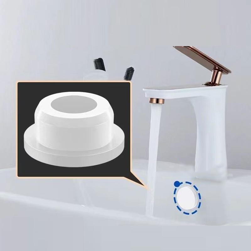 Universal Silicone Wash Basin Overflow Plug Caps Leak Proof Sink Hole Covers 6
