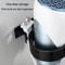 Wall Mounted Hair Dryer Holder No Drill Bathroom Organizer Shelf With Cable Storage 6
