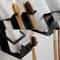 Wall Mounted Stainless Steel Toothbrush Holder With No Drill Install Bathroom Organizer Rack 3