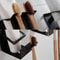Wall Mounted Stainless Steel Toothbrush Holder With No Drill Install Bathroom Organizer Rack 3