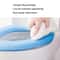 Comfort Warm Toilet Seat Pad Washable Non Slip Soft EVA Heated Toilet Seat Cover 6