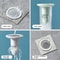 Odor Proof One Way Floor Drain Cover With Anti Clog Filter For Bathroom Balcony 7