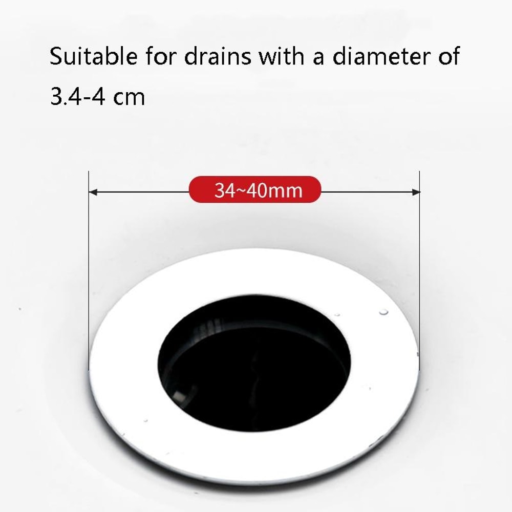 Premium push type basin plug Copper Core Pop Up Sink Drain Stopper for Bathroom Wash Basins