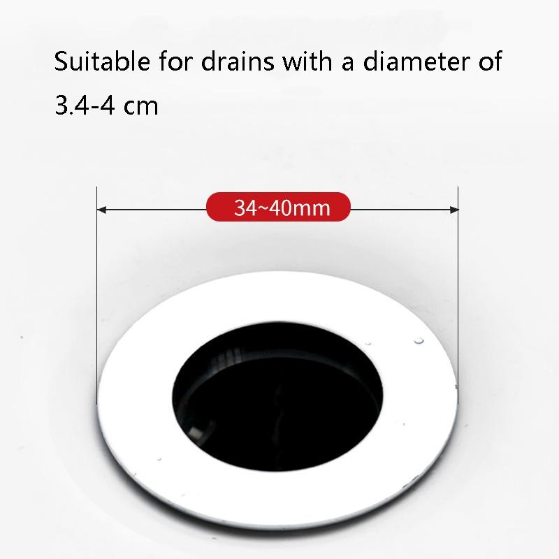 Premium push type basin plug Copper Core Pop Up Sink Drain Stopper for Bathroom Wash Basins