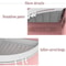 Wall Mounted Bathroom Shelf Corner Shower Caddy No Drill Bathroom Storage Basket 5