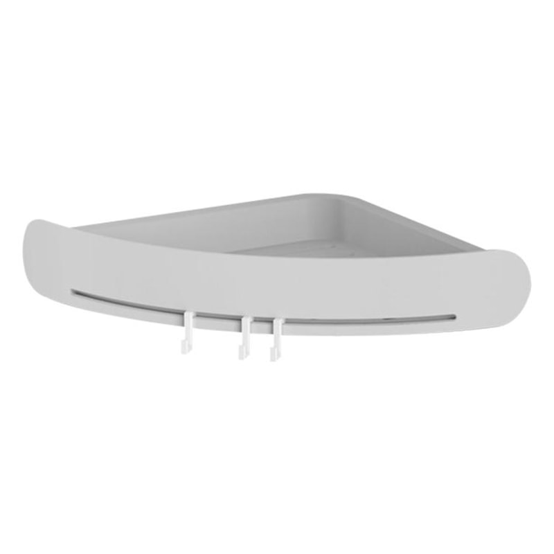 Wall Mounted Bathroom Shelf Corner Shower Caddy No Drill Bathroom Storage Basket 3