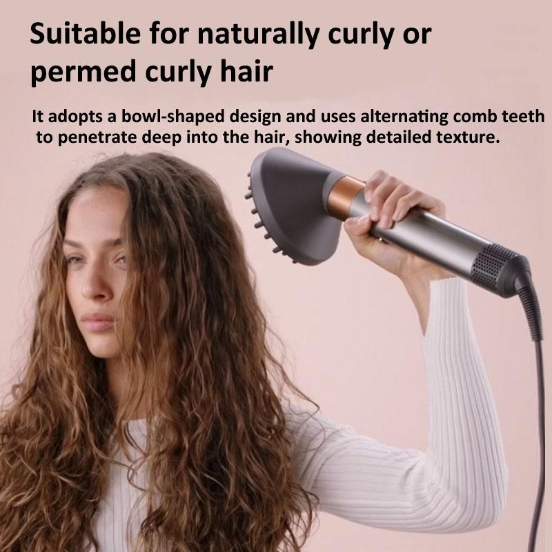 Dyson Airwrap Diffuser Attachment For Curly Hair Anti Frizz Curl Defining Nozzle Replacement 6