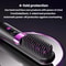 Cordless Hair Straightening Brush With Negative Ion Care Portable Wireless Styling Comb 2