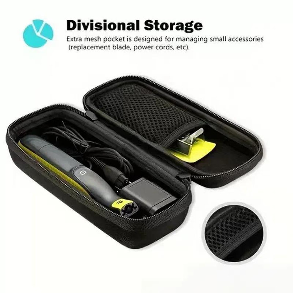 OneBlade Travel Case Shockproof EVA Storage Bag Portable Grooming Organizer 3