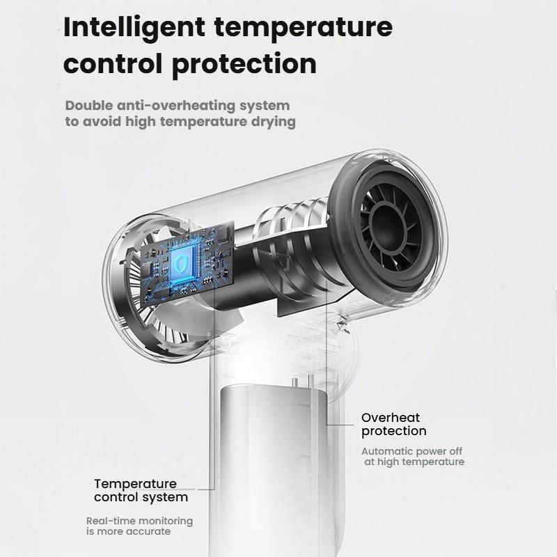 Cordless Hair Dryer With High Speed Motor Portable Rechargeable Hair Dryer For Travel And Home 4
