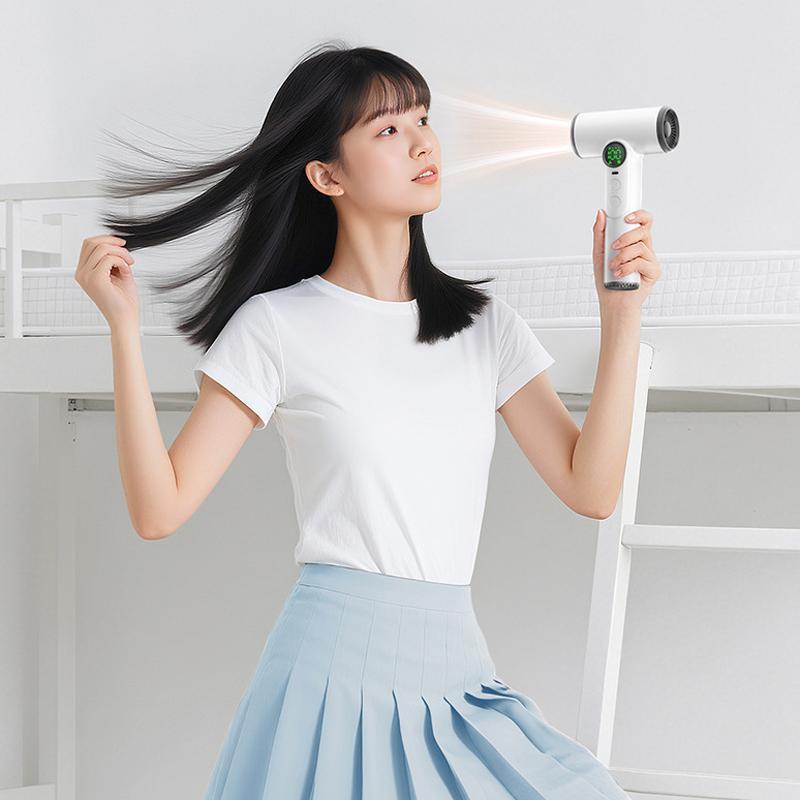 Cordless Hair Dryer With High Speed Motor Portable Rechargeable Hair Dryer For Travel And Home 6