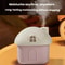 Little House Mini Desktop Humidifier USB Quiet Humidifier With Colorful Night Light 7