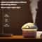 Little House Mini Desktop Humidifier USB Quiet Humidifier With Colorful Night Light 9