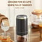 Portable Electric Coffee Grinder USB Rechargeable Ceramic Burr Mill With 40 Settings 7