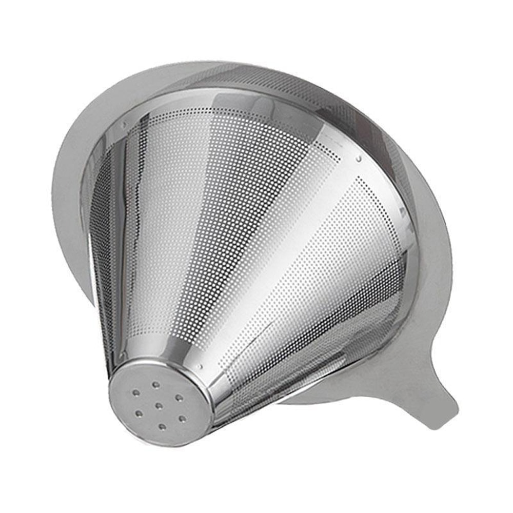 Reusable Stainless Steel Coffee Filter For Pour Over Drip Makers Eco Friendly Mesh Brewer 2