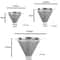 Reusable Stainless Steel Coffee Filter For Pour Over Drip Makers Eco Friendly Mesh Brewer 7