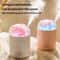 Flower USB Humidifier With LED Light Quiet Desktop Humidifier For Bedroom Office Air Moisturizer 2
