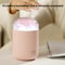 Flower USB Humidifier With LED Light Quiet Desktop Humidifier For Bedroom Office Air Moisturizer 6
