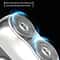 Mini Dual Head Electric Shaver For Men USB C Rechargeable Waterproof Portable Beard Trimmer 7