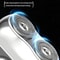 Mini Dual Head Electric Shaver For Men USB C Rechargeable Waterproof Portable Beard Trimmer 7