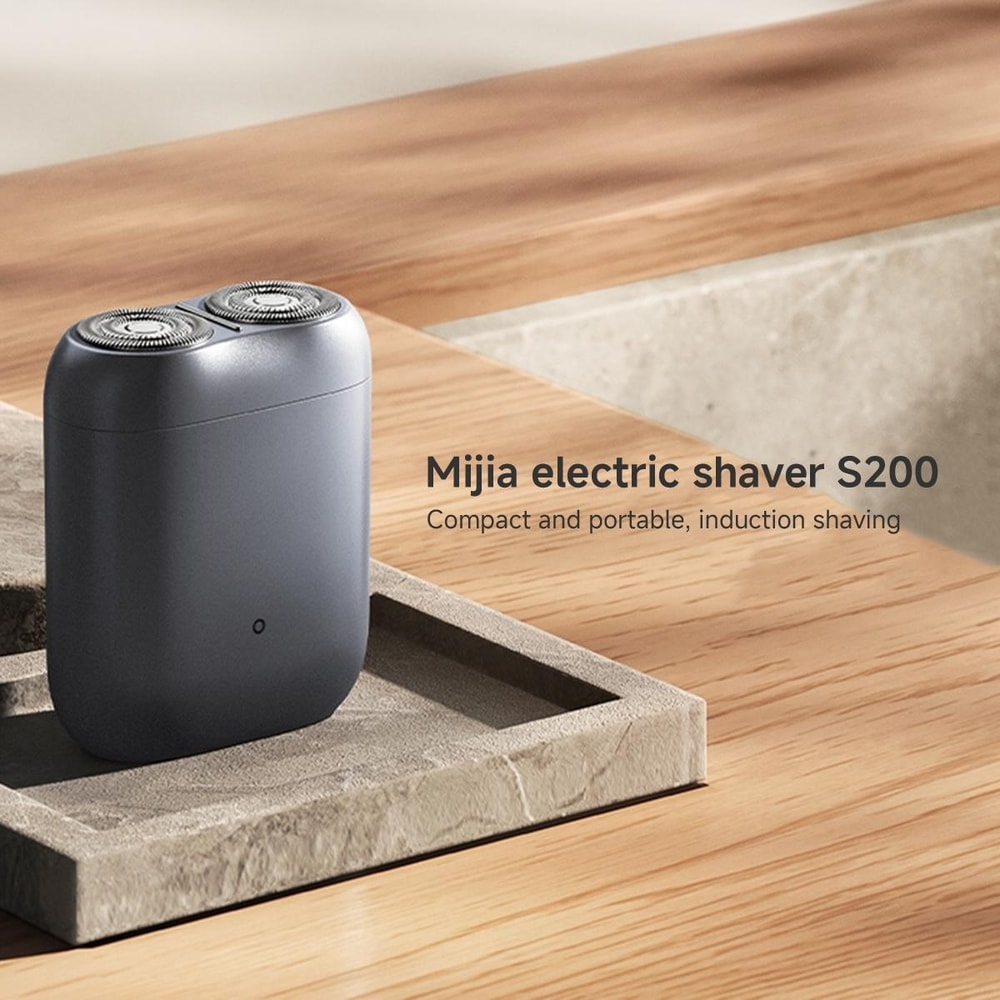 Electric Shaver S200 Portable Waterproof Rechargeable Beard Razor 1