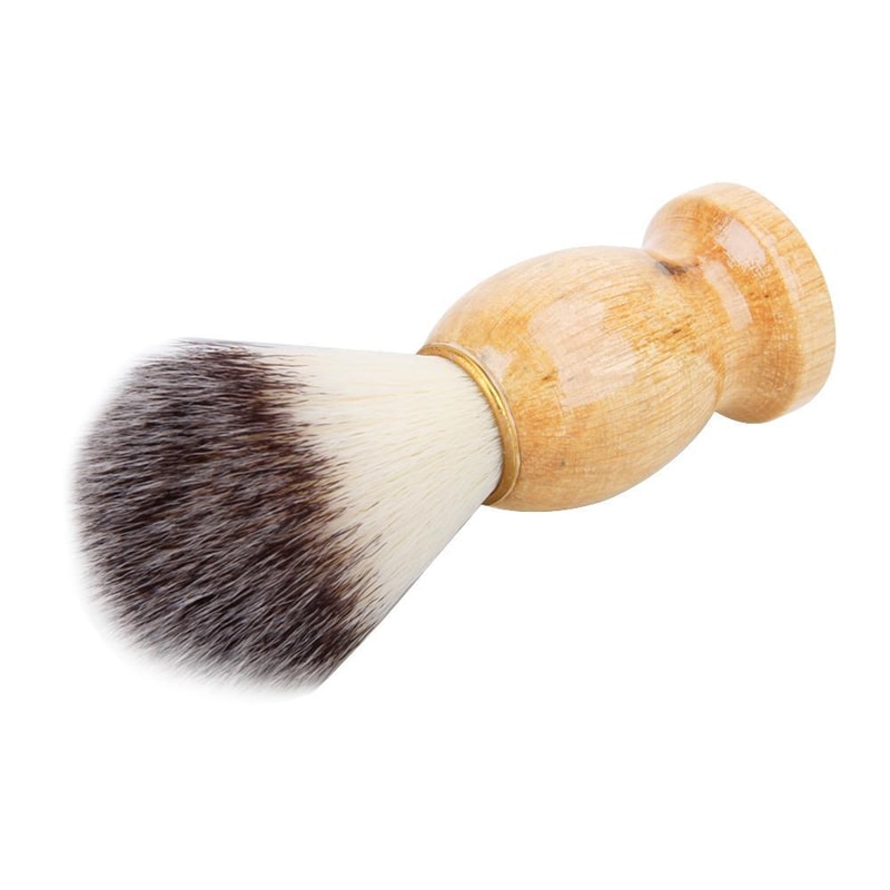Premium Badger Hair Shaving Brush With Wooden Handle For Smooth Beard Grooming 5