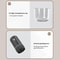 Portable Electric Burr Coffee Grinder USB Rechargeable With Adjustable Coarseness 9