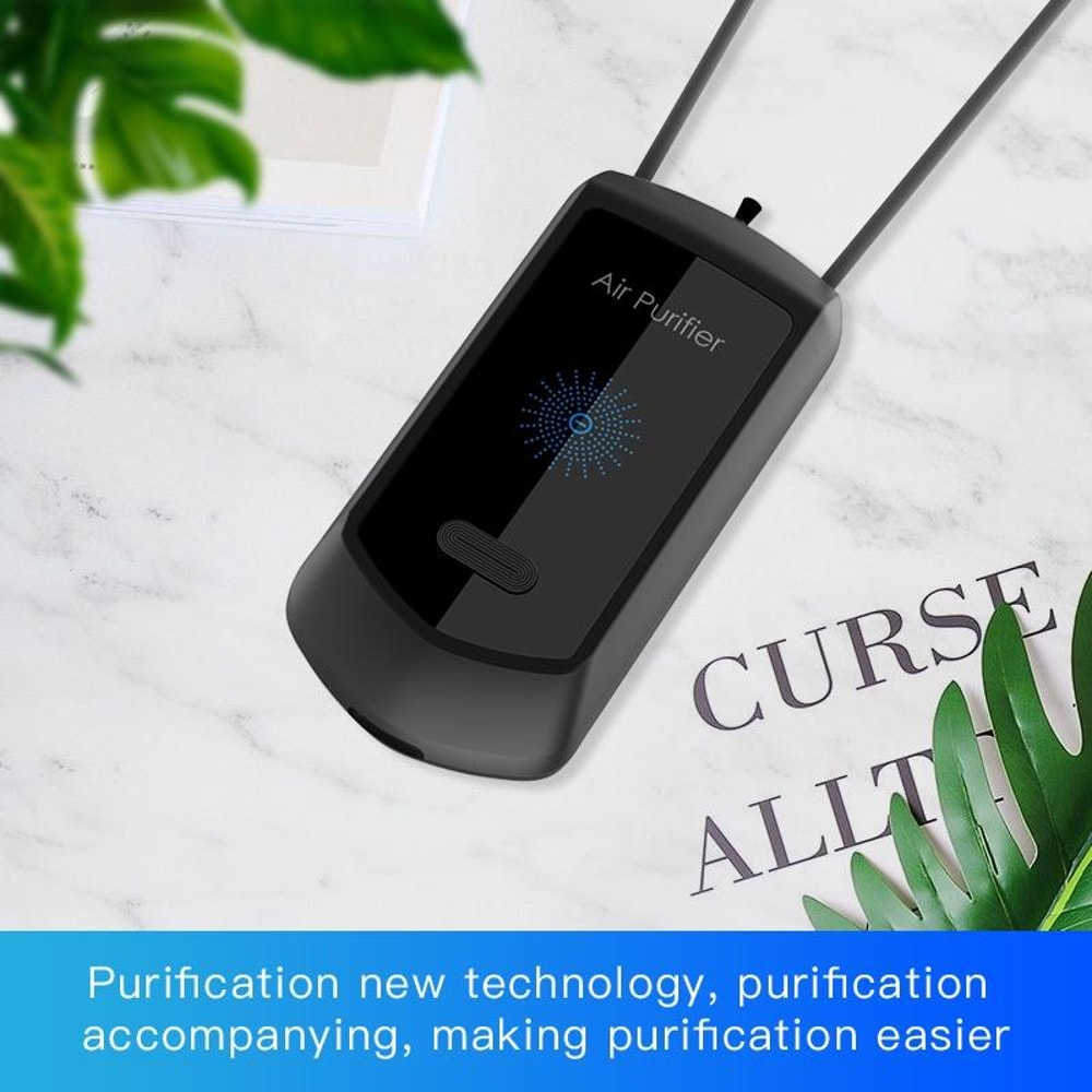 120 Million Negative Ion Air Purifier Mini Hanging Neck PurifierWhite 1