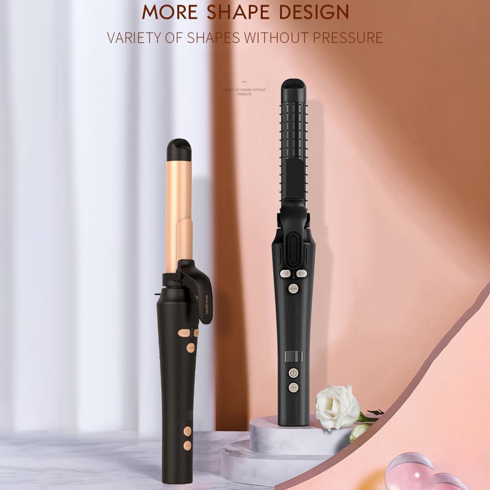 Automatic Hair Curler With Rapid Heating 5 Temperature Settings For Effortless Salon Waves 8