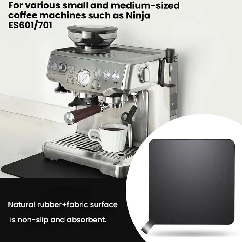 Barista Glide Coffee Machine Sliding Pad Mat Absorbent Easy Clean For Espresso Machines 1
