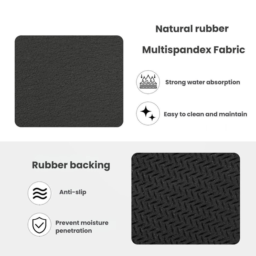 Barista Glide Coffee Machine Sliding Pad Mat Absorbent Easy Clean For Espresso Machines 2