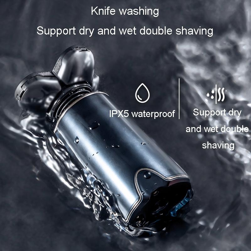 5 Blade Electric Shaver For Men Rechargeable Waterproof USB Razor Grooming Kit 3