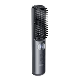 cordless hair straightener & curler with smart heat control portable travel styling tool