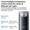Cordless Hair Straightener Curler With Smart Heat Control Portable Travel Styling Tool 7