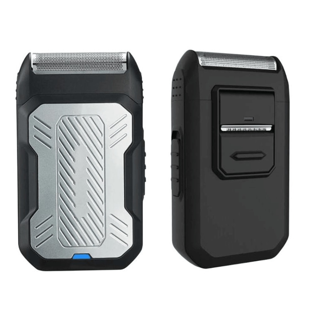 Rechargeable Electric Shaver For Men Wet Dry Razor With Pop Up Trimmer Type C Charging 11